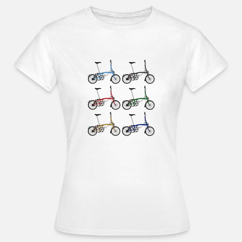 Brompton Bikes - Women's T-Shirt - white