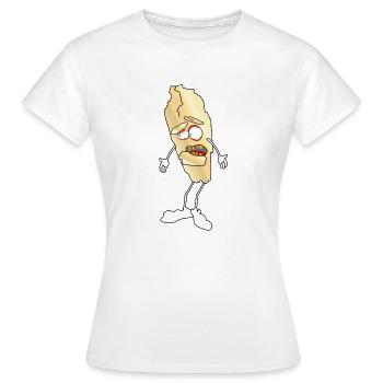Cristal meth - T-shirt Femme - blanc - Devant - AI Model Female 172 dark (172cm)