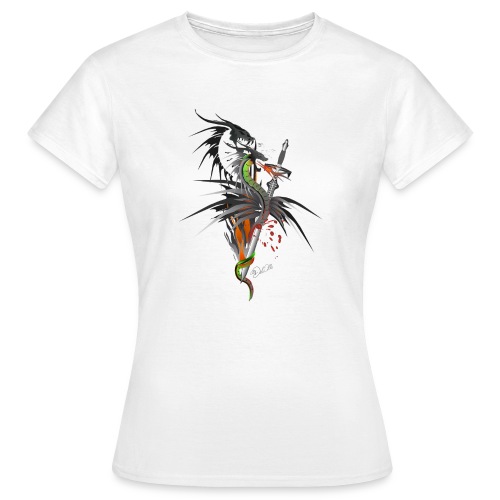 Dragon Sword - Drachenkampf - Frauen T-Shirt