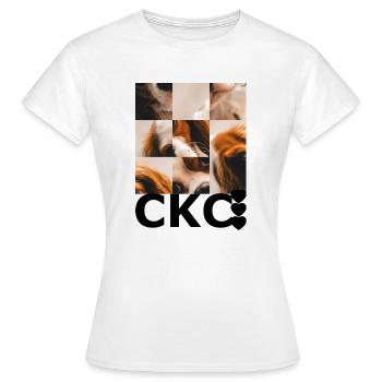 Cavalier King Charles - Frauen T-Shirt - Weiß - Vorne - AI Model Female 172 dark (172cm)