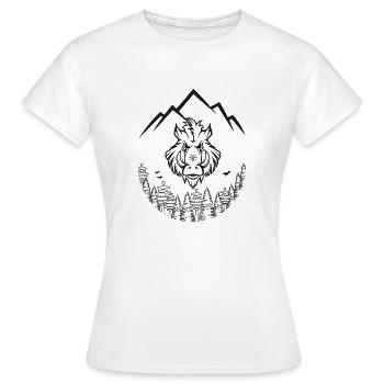 verrat - T-shirt Femme - blanc - Devant - AI Model Female 172 dark (172cm)