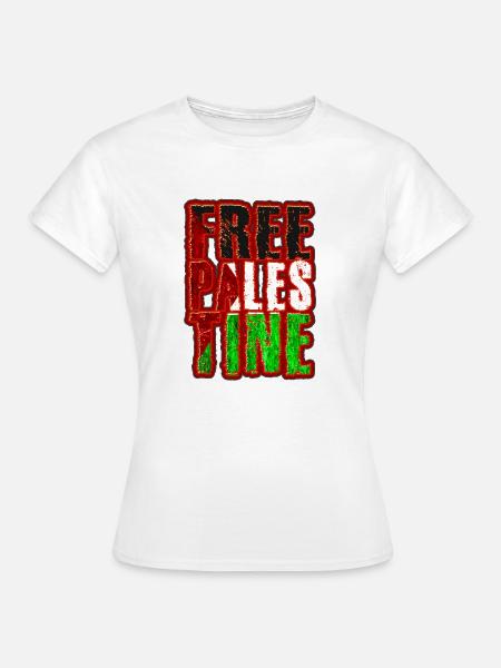 Befreit Palästina - Frauen T-Shirt - Weiß