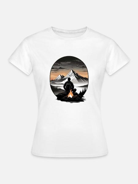 Wanderlust² - Frauen T-Shirt - Weiß
