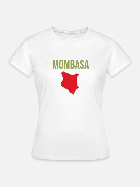 Mombasa - Frauen T-Shirt - Weiß