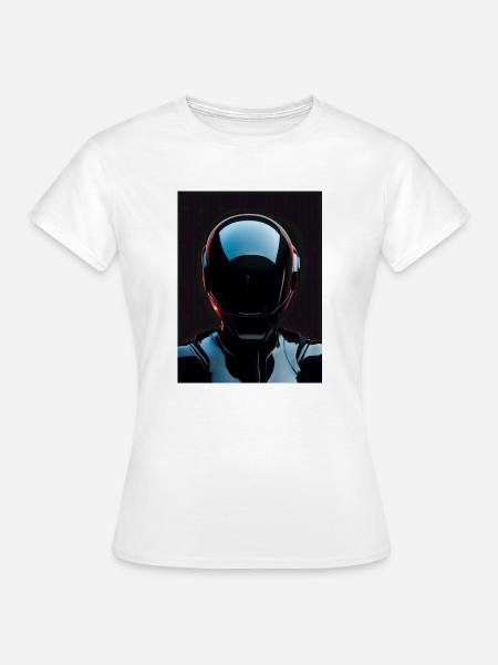 Print Robot 6 - Frauen T-Shirt - Weiß