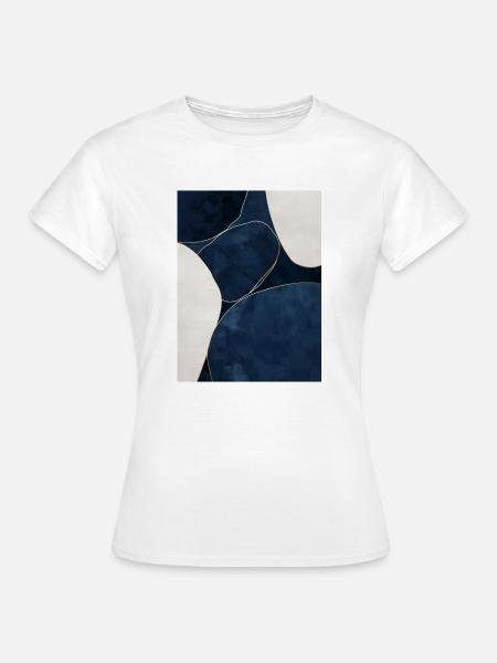 Green Abstract 16 - Frauen T-Shirt - Weiß
