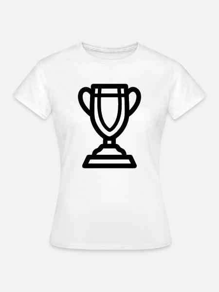 Trophäe - Frauen T-Shirt - Weiß