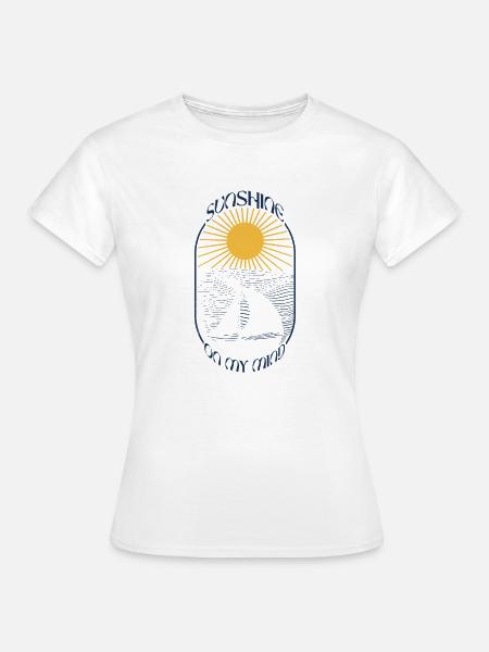 Inspirierende Bootsphrase, nautisches Geschenk, - Frauen T-Shirt - Weiß