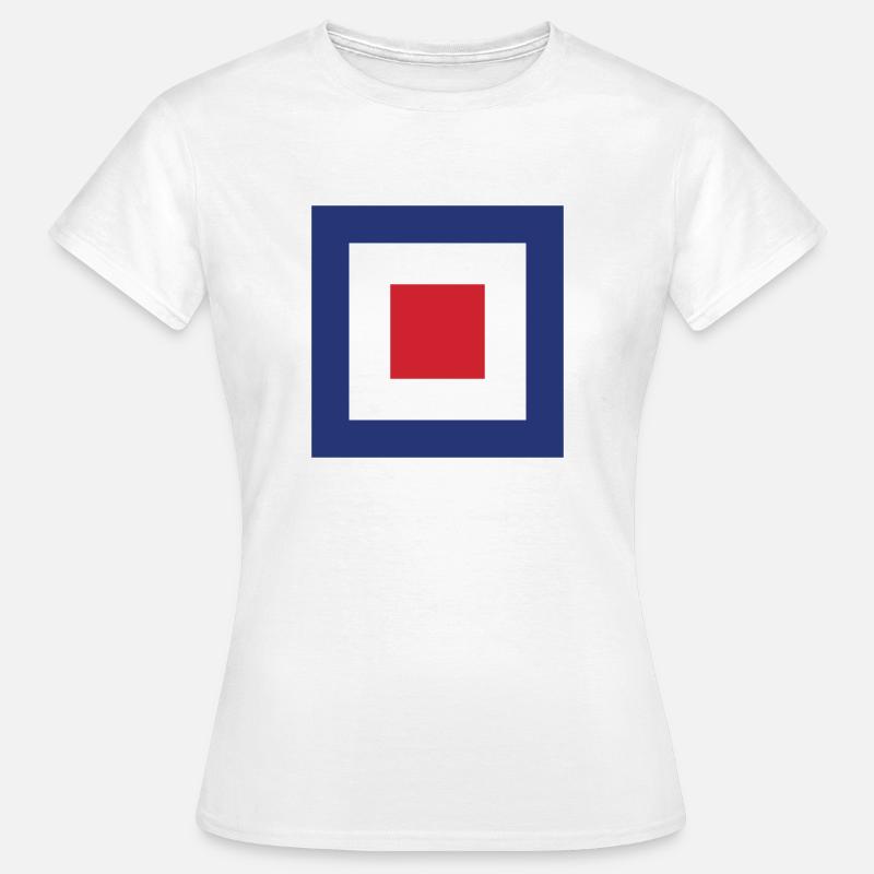 Square Mod - Women's T-Shirt - white