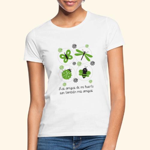 Amigos del huerto y el jardín - Camiseta mujer