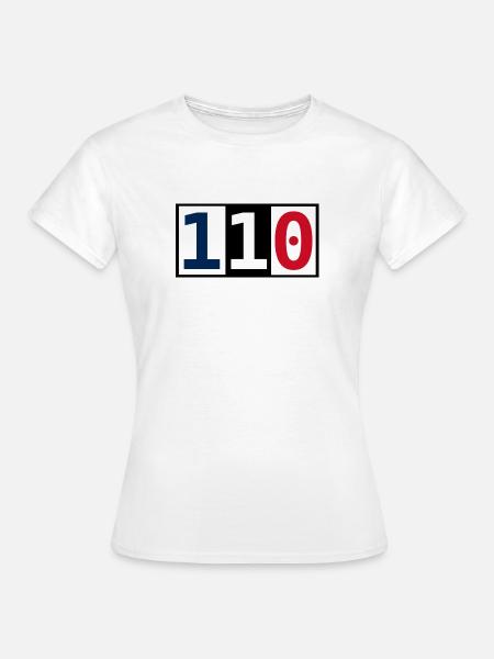 110 - Frauen T-Shirt - Weiß
