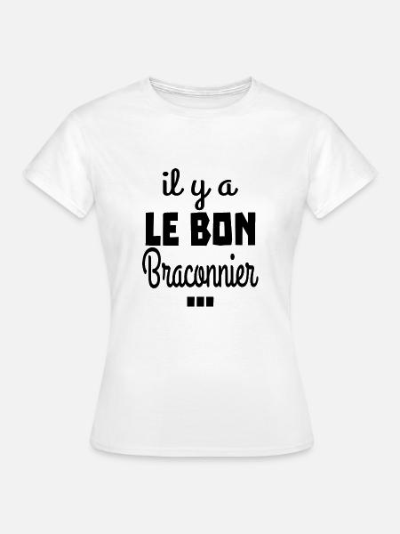da ist der gute Wilderer - Frauen T-Shirt - Weiß