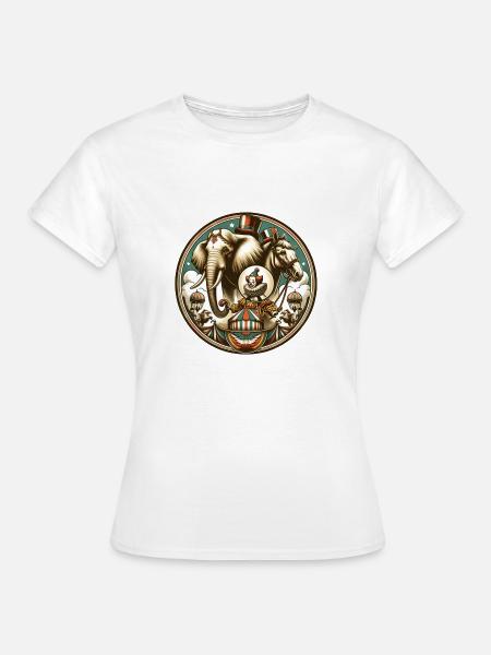 Zirkus - Frauen T-Shirt - Weiß
