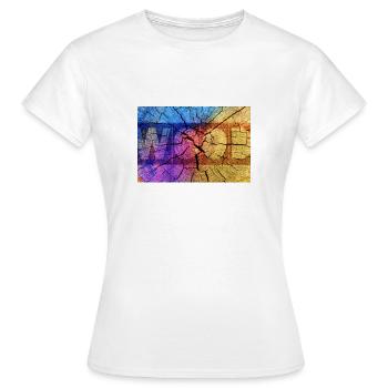 Holz - Bois - Baum - Coloré - T-shirt Femme - blanc - Devant - AI Model Female 172 dark (172cm)