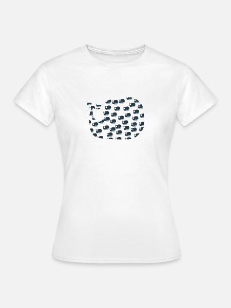 Wale - Frauen T-Shirt - Weiß