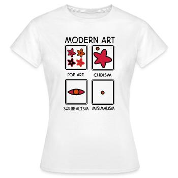 2541614 122757476 art - T-shirt Femme - blanc - Devant - AI Model Female 172 dark (172cm)