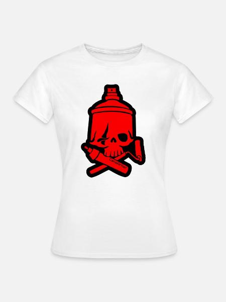 SkullCan Cano - Frauen T-Shirt - Weiß