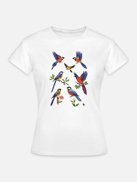 Eisvögel - Frauen T-Shirt - Weiß