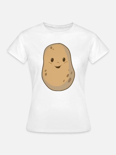Kartoffel - Frauen T-Shirt - Weiß