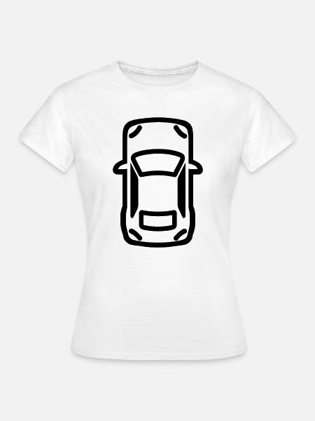 Auto - Frauen T-Shirt - Weiß