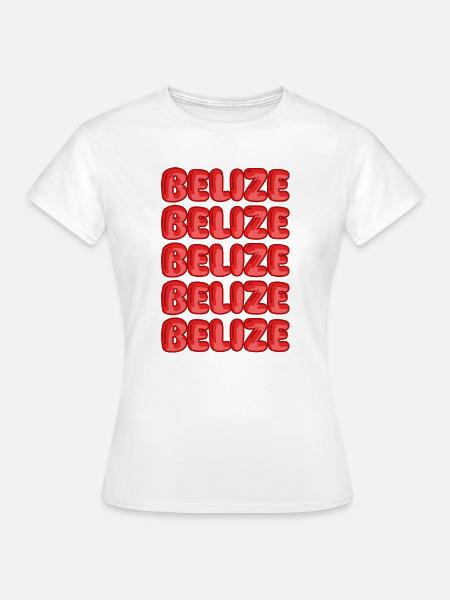 Belize - Frauen T-Shirt - Weiß