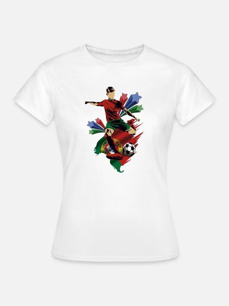 Portugal - Portugal - Flaggen - Frauen T-Shirt - Weiß