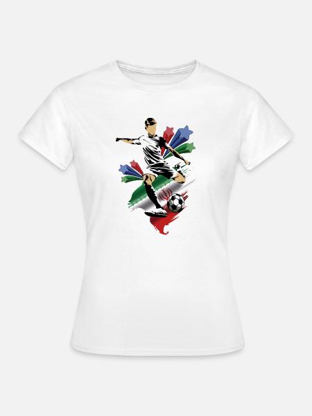 Iran - Iran - Flaggen - Frauen T-Shirt - Weiß