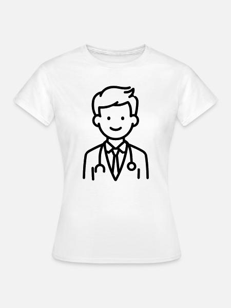 Arzt - Frauen T-Shirt - Weiß