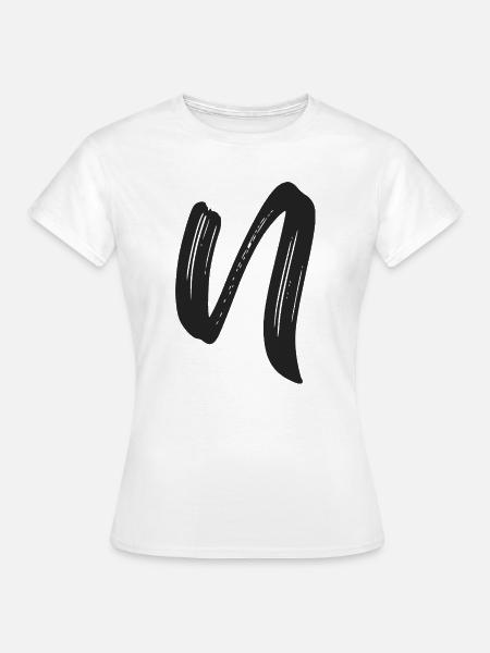 N - Frauen T-Shirt - Weiß