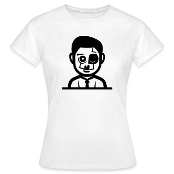 Zombie - Frauen T-Shirt - Weiß - Vorne - AI Model Female 172 dark (172cm)