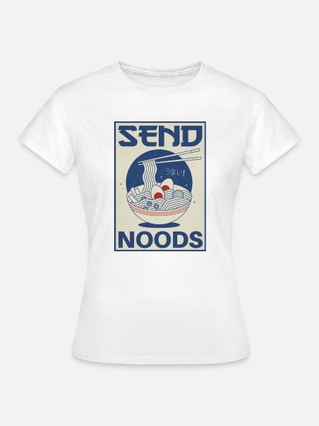 SEND NOODS - Frauen T-Shirt - Weiß