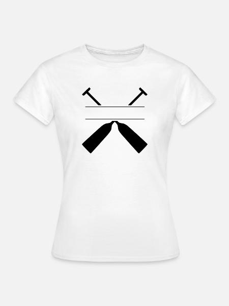 Kanu Drachenboot Kayak - Dein Team - Frauen T-Shirt - Weiß