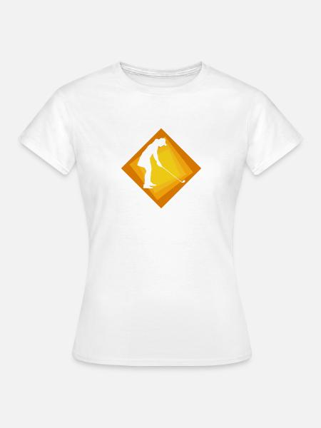 Golfer Golfen Golfer - Frauen T-Shirt - Weiß