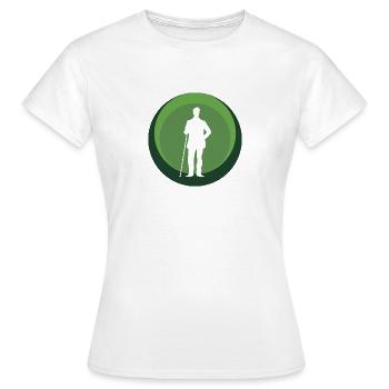 Billardkugel Billardspielerin Billardspielerin - Frauen T-Shirt - Weiß - Vorne - AI Model Female 172 dark (172cm)