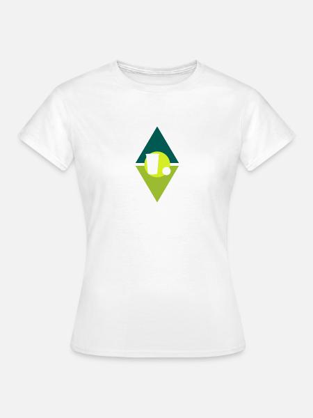 Beerpong Bierflasche Beerpong - Frauen T-Shirt - Weiß