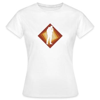 Beatbox Djing Djing - Frauen T-Shirt - Weiß - Vorne - AI Model Female 172 dark (172cm)