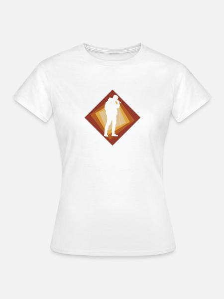 Beatbox Djing Djing - Frauen T-Shirt - Weiß