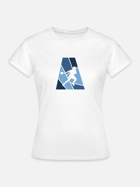 Squash Squash Schläger - Frauen T-Shirt - Weiß