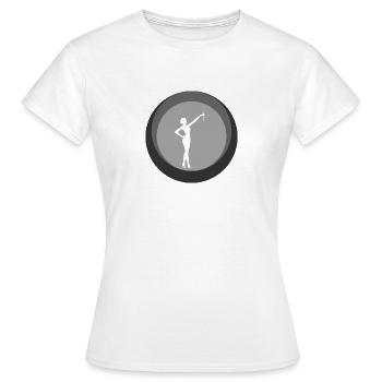 Twirling Baton Twirling Twirling - Frauen T-Shirt - Weiß - Vorne - AI Model Female 172 dark (172cm)