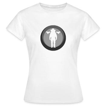 Imker Nektar Honigbiene - Frauen T-Shirt - Weiß - Vorne - AI Model Female 172 dark (172cm)