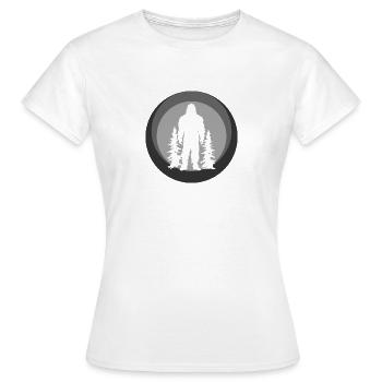 Yeti Lochness Lochness - T-shirt Femme - blanc - Devant - AI Model Female 172 dark (172cm)