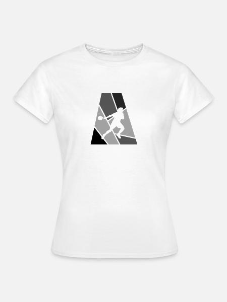 Squash Squash Squashschläger - Frauen T-Shirt - Weiß