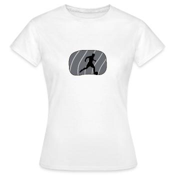 Beachball Beachball Beachsoccer - Frauen T-Shirt - Weiß - Vorne - AI Model Female 172 dark (172cm)