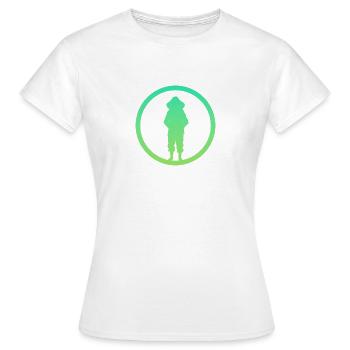 Bienen Honigbiene Nektar - Frauen T-Shirt - Weiß - Vorne - AI Model Female 172 dark (172cm)