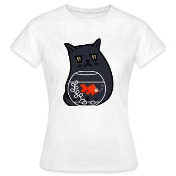 Wels - Frauen T-Shirt - Weiß - Vorne - AI Model Female 172 dark (172cm)