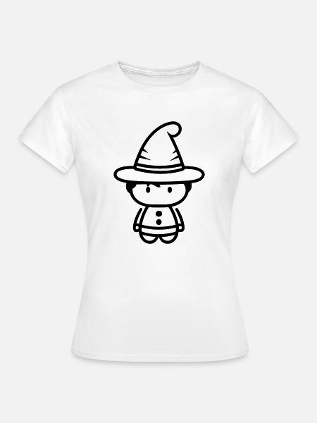 Kleine Hexe - Frauen T-Shirt - Weiß