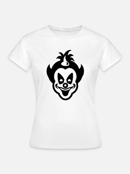 Clown - Frauen T-Shirt - Weiß