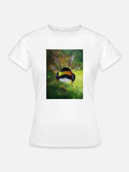 Wildbiene - Frauen T-Shirt - Weiß