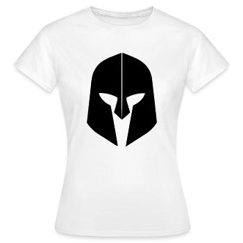 Sparta Guerrier Spartan - T-shirt Femme - blanc - Devant - AI Model Female 172 dark (172cm)
