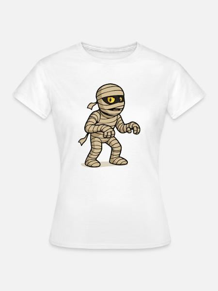 mumie comic - Frauen T-Shirt - Weiß